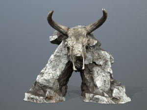 SkullGate Model 3D