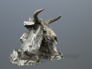 SkullGate Model 3D