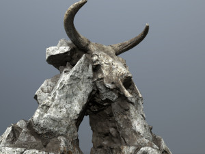 SkullGate Model 3D