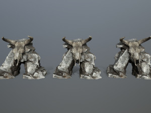 SkullGate Model 3D