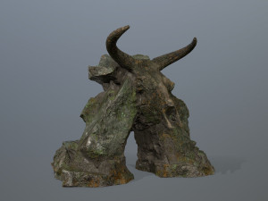 Skull Gate 3D Model