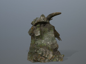 Skull Gate 3D Model