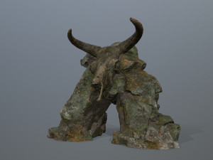 Skull Gate 3D Model