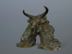 Skull Gate 3D Model