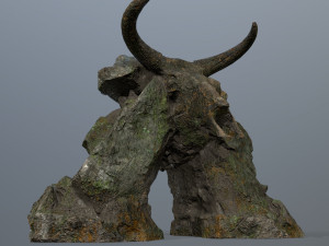 Skull Gate 3D Model