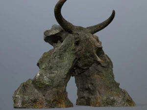 Skull Gate 3D Model