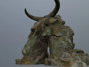Skull Gate 3D Model