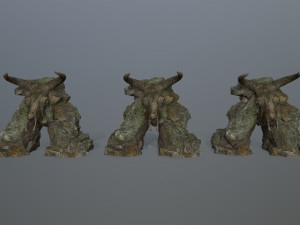 Skull Gate 3D Model