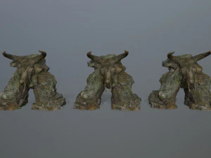 Skull Gate 3D Model