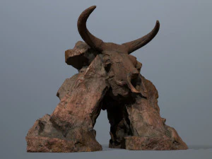 Puerta del cr&aacute;neo Modelo 3D