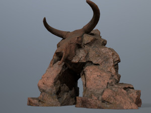 Skull Gate 3D Model