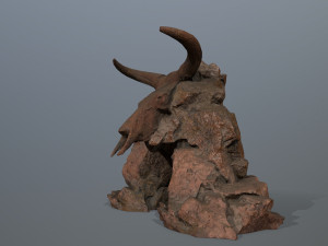 Skull Gate 3D Model
