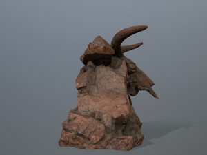 Skull Gate 3D Model