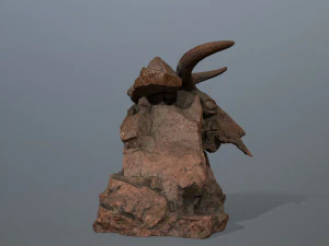 スカルゲート 3Dモデル