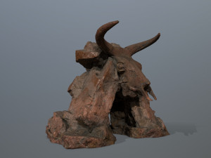 Skull Gate 3D Model