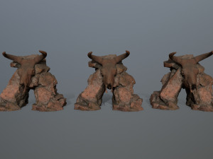 Skull Gate 3D Model