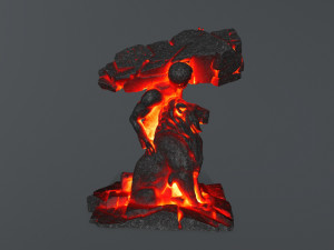 HerculesandLion Model 3D