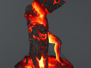 HerculesandLion Model 3D