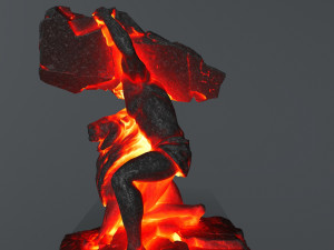HerculesandLion Model 3D