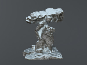 HerculesandLion 3D Model
