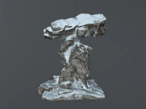 HerculesandLion 3D Model