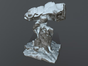 HerculesandLion 3D Model
