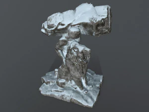 HerculesandLion 3D Model