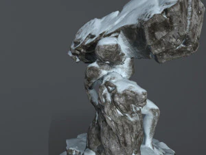 HerculesandLion 3D Model