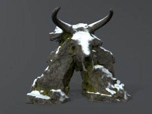 SkullGate 3D Model
