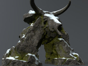 SkullGate 3D Model