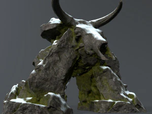 SkullGate 3D Model