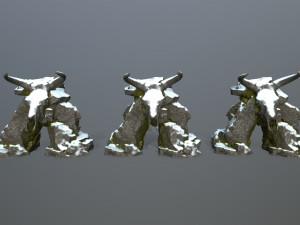 SkullGate 3D Model