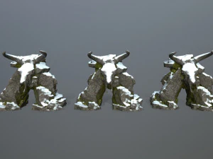 SkullGate 3D Model