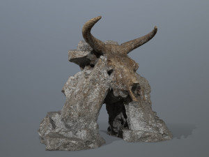 Skull gate 3D Model