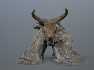 Skull gate Modelo 3D
