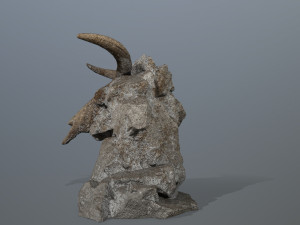 Skull gate Modelo 3D