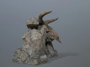 Skull gate 3D Model