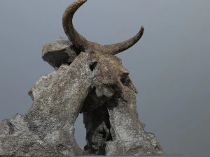 Skull gate 3D Model
