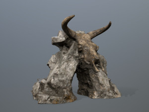 Skull gate 3D Model