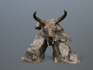 Skull gate 3D Model