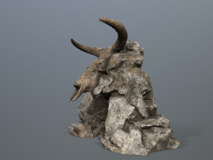 Skull gate 3D Model