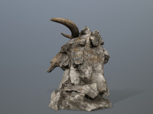 Skull gate 3D Model