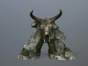 Skull gate 3D Model