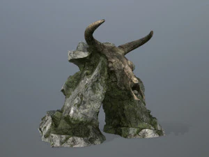 Skull gate 3D Model