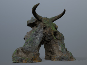 Skull gate 3D Model