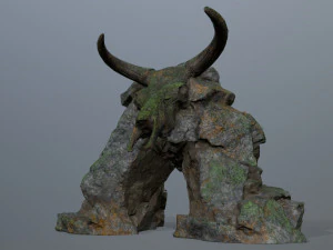 Skull gate 3D Model