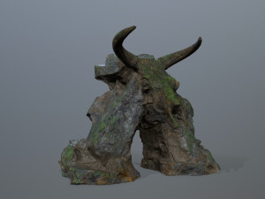 Skull gate 3D Model