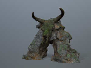 Skull gate 3D Model