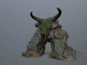 Skull gate 3D Model