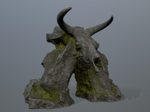 SkullGate 3Dモデル